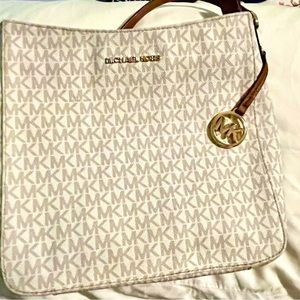 Michael Kors large crossbody purse.